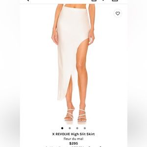 Fleur De Mal skirt- size L (ran small) work once and dry cleaned